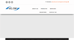 Desktop Screenshot of liftandtow.com